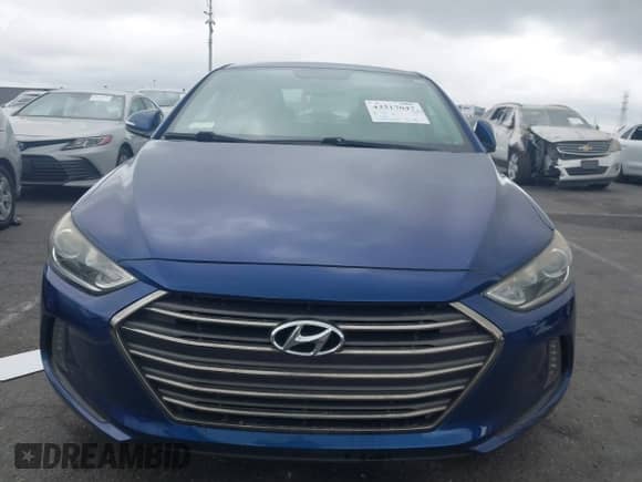 2017 Hyundai Elantra SE with VIN 5NPD84LF2HH172286, listed as a IAAI auction lot 43317047 with 169,385 mi miles and . Bid and sale history available at DreamBid. Image 6.