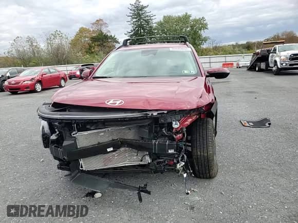 2025 Hyundai Kona SEL with VIN KM8HBCAB6SU235783, listed as a Copart auction lot 89680055 with 4,663 mi miles and Salvage title. Bid and sale history available at DreamBid. Image 14.