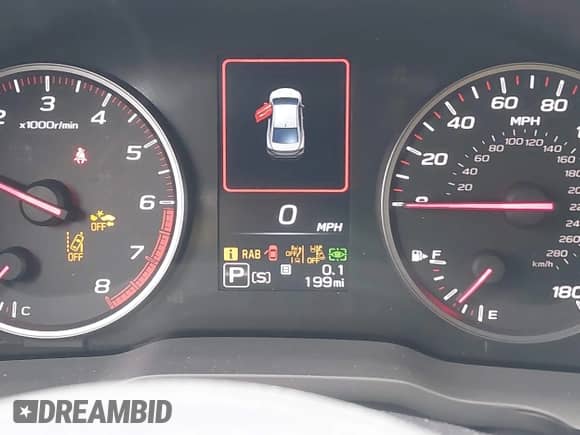 2025 Subaru WRX Limited с VIN JF1VBAN66S8802226, выставлен на аукционе IAAI как лот 42499790 с пробегом 199 миль миль и . История ставок и продаж доступна на DreamBid. Изображение 15.