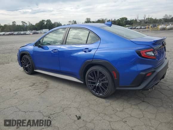 2023 Subaru WRX Premium с VIN JF1VBAF67P9801179, выставлен на аукционе Copart как лот 81262745 с пробегом 27 804 миль миль и Списание • Salvage title. История ставок и продаж доступна на DreamBid. Изображение 2.
