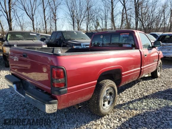 1999 Dodge 1500 with VIN 1B7HC16Y9XS137952, listed as a Copart auction lot 83358104 with Not provided miles and Salvage title. Bid and sale history available at DreamBid. Image 3.