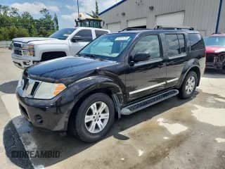 2012 Nissan Pathfinder SV with VIN 5N1AR1NN7CC615230, listed as a Copart auction lot 62701725 with 255,951 mi miles and Salvage title. Bid and sale history available at DreamBid. Image 1.
