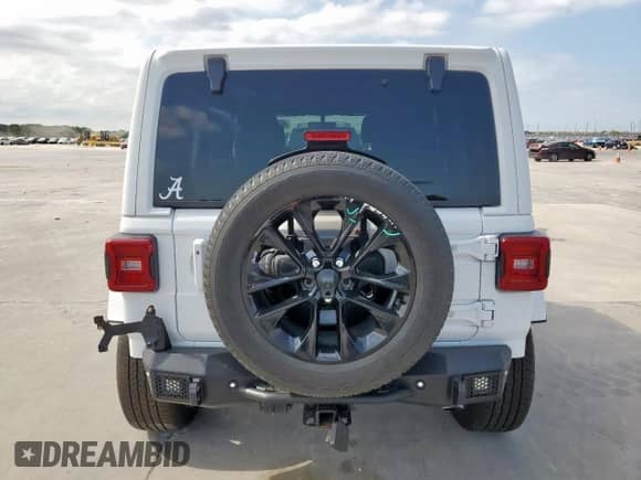 2021 Jeep Wrangler Unlimited Sahara с VIN 1C4HJXEN6MW755444, выставлен на аукционе Copart как лот 65038375 с пробегом 38 256 миль миль и Списание • Salvage title. История ставок и продаж доступна на DreamBid. Изображение 6.