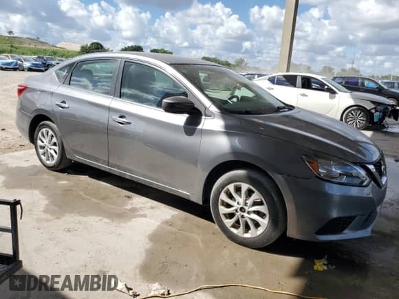 2019 Nissan Sentra SV with VIN 3N1AB7AP1KY312388, listed as a Copart auction lot 89485845 with 74,103 mi miles and Clean title. Bid and sale history available at DreamBid. Image 4.