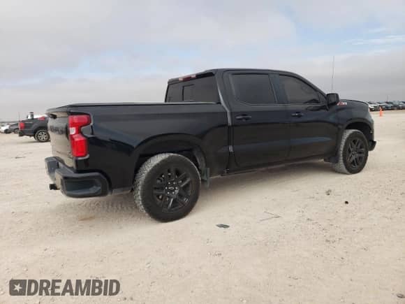 2022 Chevrolet Silverado 1500 RST z VIN 1GCUDEET9NZ502028, wystawiony jako Copart lot #44854605 z przebiegiem 50 146 mil mil oraz Szkoda całkowita • Salvage title. Historia ofert i sprzedaży dostępna na DreamBid. Obrazek 3.