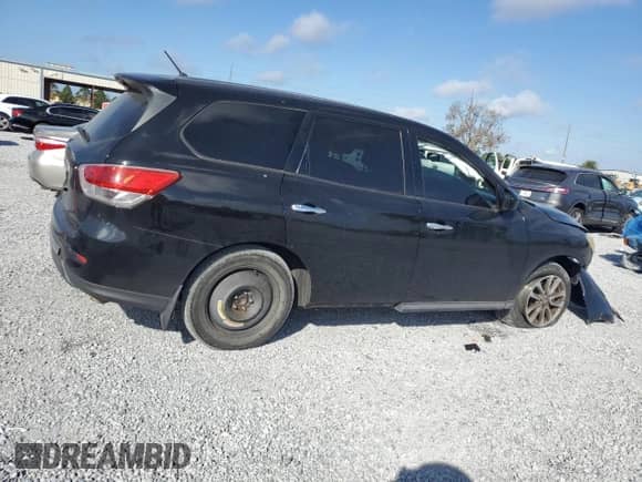 2014 Nissan Pathfinder SL with VIN 5N1AR2MN0EC632834, listed as a Copart auction lot 44351745 with 185,544 mi miles and Salvage title. Bid and sale history available at DreamBid. Image 3.