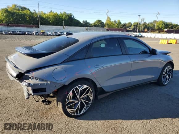 2023 Hyundai Ioniq 6 SEL с VIN KMHM34ACXPA030339, выставлен на аукционе Copart как лот 85181665 с пробегом 20 912 миль миль и Списание • Salvage title. История ставок и продаж доступна на DreamBid. Изображение 3.