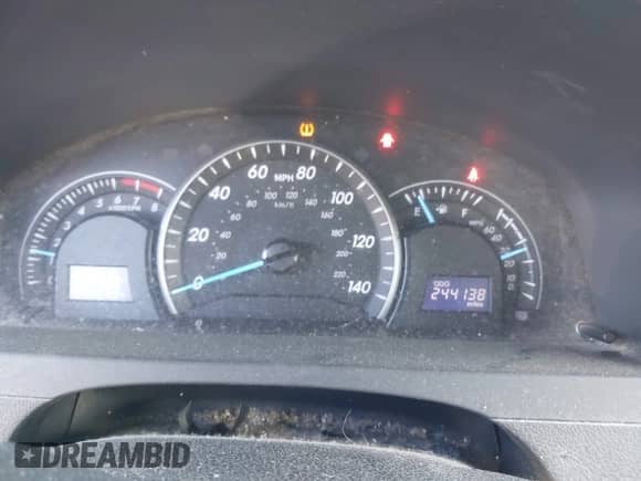 2013 Toyota Camry L with VIN 4T4BF1FK5DR320811, listed as a IAAI auction lot 43515168 with 244,138 mi miles and . Bid and sale history available at DreamBid. Image 7.