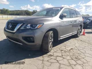 2017 Nissan Pathfinder S with VIN 5N1DR2MN4HC912936, listed as a Copart auction lot 84993025 with 145,235 mi miles and Clean title. Bid and sale history available at DreamBid. Image 1.