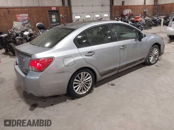 2013 Subaru Impreza Limited with VIN JF1GJAG62DH035762, listed as a IAAI auction lot 42315864 with 28,584 mi miles and . Bid and sale history available at DreamBid. Image 4.