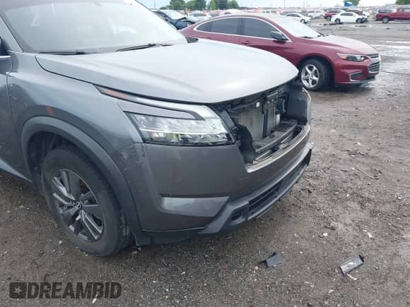 2022 Nissan Pathfinder S with VIN 5N1DR3AC7NC235532, listed as a IAAI auction lot 42535138 with 26,319 mi miles and . Bid and sale history available at DreamBid. Image 19.