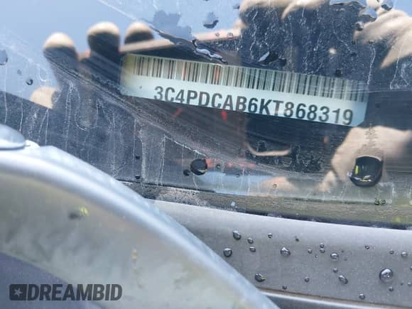 2019 Dodge Journey SE Value with VIN 3C4PDCAB6KT868319, listed as a IAAI auction lot 41286628 with 63,265 mi miles and . Bid and sale history available at DreamBid. Image 9.