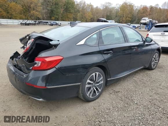 2022 Honda Accord EX-L with VIN 1HGCV3F5XNA012033, listed as a Copart auction lot 82680915 with 76,193 mi miles and Salvage title. Bid and sale history available at DreamBid. Image 3.