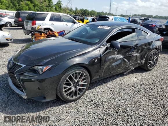 2017 Lexus RC 350 z VIN JTHHE5BC1H5017671, wystawiony jako Copart lot #52590415 z przebiegiem 139 121 mil mil oraz Szkoda całkowita • Salvage title. Historia ofert i sprzedaży dostępna na DreamBid. Obrazek 1.