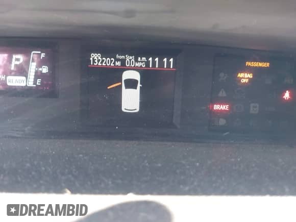 2014 Toyota Prius One z VIN JTDKDTB39E1059717, wystawiony jako IAAI lot #43503866 z przebiegiem 132 202 mil mil oraz . Historia ofert i sprzedaży dostępna na DreamBid. Obrazek 7.