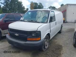 2003 Chevrolet Express Cargo with VIN 1GCFG15T131161454, listed as a IAAI auction lot 43141383 with 310,231 mi miles and . Bid and sale history available at DreamBid. Image 2.