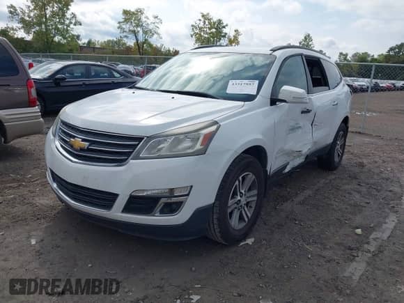 2016 Chevrolet Traverse LT z VIN 1GNKRHKD6GJ308346, wystawiony jako IAAI lot #43317957 z przebiegiem 168 597 mil mil oraz . Historia ofert i sprzedaży dostępna na DreamBid. Obrazek 2.