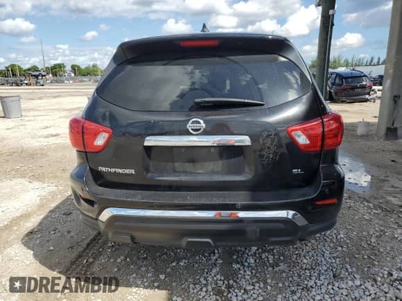 2020 Nissan Pathfinder SL with VIN 5N1DR2CN9LC577070, listed as a Copart auction lot 80467175 with 137,978 mi miles and Salvage title. Bid and sale history available at DreamBid. Image 6.