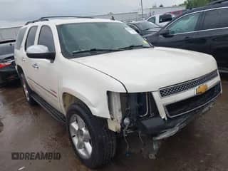 2012 Chevrolet Tahoe LTZ with VIN 1GNSKCE03CR114207, listed as a IAAI auction lot 43111966 with 259,962 mi miles and . Bid and sale history available at DreamBid. Image 1.