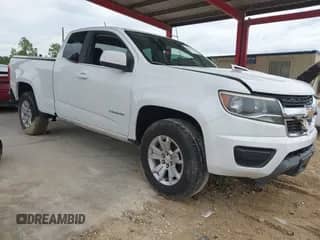 2020 Chevrolet Colorado 2WD LT with VIN 1GCHSCEA2L1154711, listed as a IAAI auction lot 43249309 with 64,450 mi miles and . Bid and sale history available at DreamBid. Image 1.