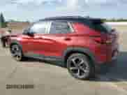 2022 Chevrolet TrailBlazer RS with VIN KL79MTSL6NB069496, listed as a Copart auction lot 80410935 with 45,136 mi miles and Salvage title. Bid and sale history available at DreamBid. Image 2.