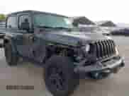 2022 Jeep Wrangler Sport S with VIN 1C4GJXAGXNW258207, listed as a IAAI auction lot 41805545 with 15,388 mi miles and . Bid and sale history available at DreamBid. Image 1.