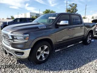 2020 Ram 1500 Laramie with VIN 1C6RREJT1LN112341, listed as a Copart auction lot 89646645 with Not provided miles and Salvage title. Bid and sale history available at DreamBid. Image 1.