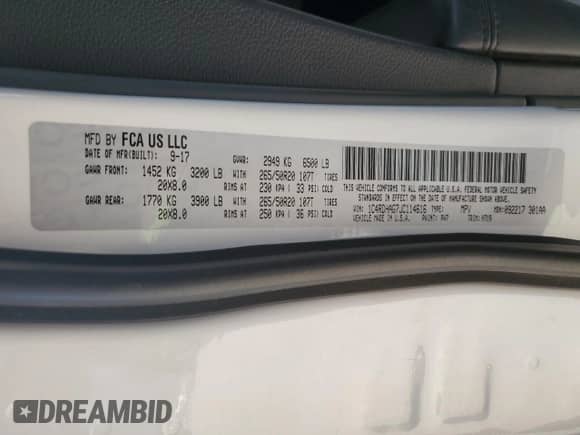 2018 Dodge Durango SXT with VIN 1C4RDHAG7JC114616, listed as a Copart auction lot 81473145 with 111,539 mi miles and Salvage title. Bid and sale history available at DreamBid. Image 13.