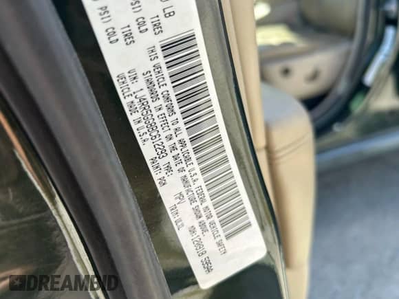 2011 Jeep Grand Cherokee Limited z VIN 1J4RR5GG8BC612293, wystawiony jako Copart lot #87423435 z przebiegiem 181 251 mil mil oraz Czysty tytuł • Clean title. Historia ofert i sprzedaży dostępna na DreamBid. Obrazek 10.