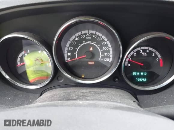 2011 Dodge Caliber Mainstreet with VIN 1B3CB3HA6BD254282, listed as a IAAI auction lot 43203478 with 73,592 mi miles and . Bid and sale history available at DreamBid. Image 7.