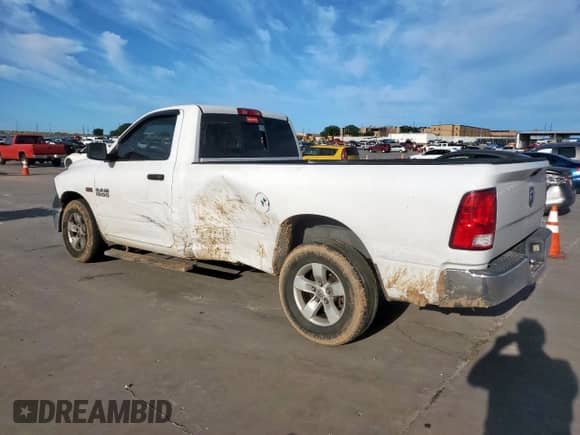 2016 Ram 1500 Tradesman с VIN 3C6JR6DT9GG157461, выставлен на аукционе Copart как лот 57524975 с пробегом 109 355 миль миль и Списание • Salvage title. История ставок и продаж доступна на DreamBid. Изображение 2.