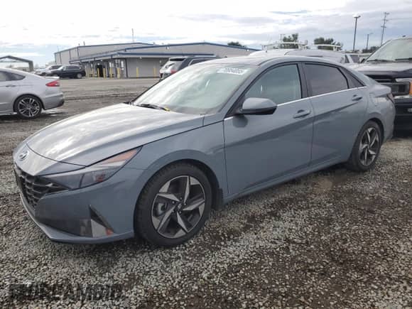 2022 Hyundai Elantra Limited с VIN KMHLN4AJ3NU016461, выставлен на аукционе Copart как лот 70954055 с пробегом 44 900 миль миль и Списание • Salvage title. История ставок и продаж доступна на DreamBid. Изображение 1.