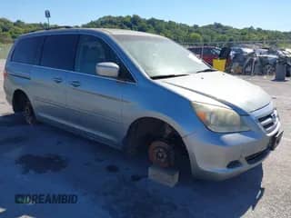 2007 Honda Odyssey EX-L с VIN 5FNRL38787B065725, выставлен на аукционе IAAI как лот 43421548 с пробегом 170 915 миль миль и . История ставок и продаж доступна на DreamBid. Изображение 1.