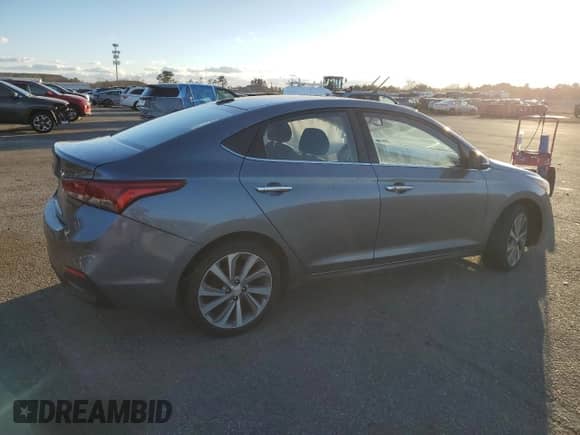 2019 Hyundai Accent Limited с VIN 3KPC34A33KE051989, выставлен на аукционе Copart как лот 87258804 с пробегом 67 527 миль миль и На запчасти • Non repairable. История ставок и продаж доступна на DreamBid. Изображение 3.