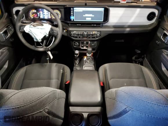 2025 Jeep Wrangler Sport S with VIN 1C4PJXDN1SW524123, listed as a Copart auction lot 89494205 with 11,812 mi miles and Clean title. Bid and sale history available at DreamBid. Image 8.