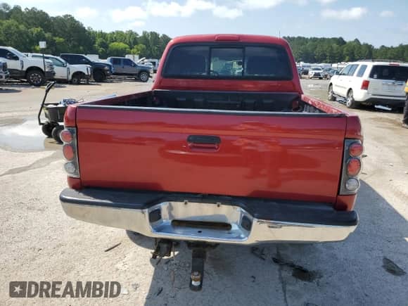 2001 Toyota Tacoma PreRunner with VIN 5TEGN92N91Z835044, listed as a Copart auction lot 63163685 with 169,229 mi miles and Salvage title. Bid and sale history available at DreamBid. Image 6.