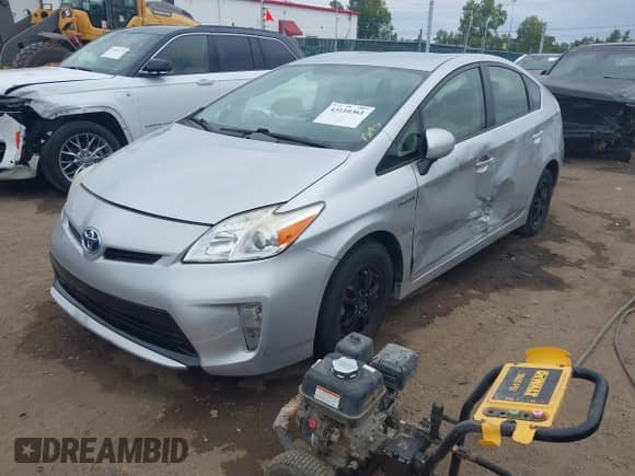 2012 Toyota Prius One with VIN JTDKN3DU3C5456414, listed as a IAAI auction lot 43110361 with 140,005 mi miles and . Bid and sale history available at DreamBid. Image 17.