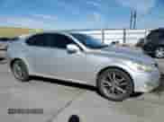 2007 Lexus IS 250 with VIN JTHCK262575011759, listed as a Copart auction lot 63586675 with 202,775 mi miles and Salvage title. Bid and sale history available at DreamBid. Image 4.