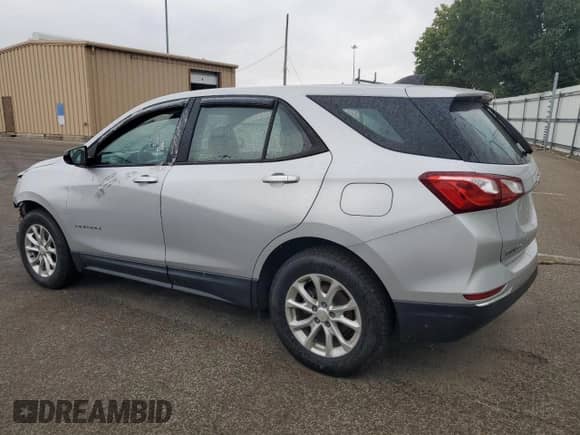 2018 Chevrolet Equinox LS with VIN 2GNAXHEV1J6121929, listed as a Copart auction lot 81501835 with Not provided miles and Clean title. Bid and sale history available at DreamBid. Image 2.