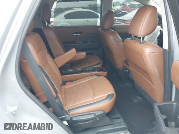 2023 Nissan Pathfinder Platinum with VIN 5N1DR3DK9PC215868, listed as a IAAI auction lot 42301268 with 38,188 mi miles and . Bid and sale history available at DreamBid. Image 8.