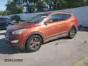 2013 Hyundai Santa Fe Sport with VIN 5XYZU3LB9DG055251, listed as a Copart auction lot 70160615 with 149,577 mi miles and Salvage title. Bid and sale history available at DreamBid. Image 1.