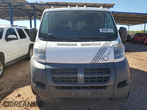 2017 Ram ProMaster Cargo с VIN 3C6TRVNG0HE549052, выставлен на аукционе Copart как лот 86490775 с пробегом 109 484 миль миль и Списание • Salvage title. История ставок и продаж доступна на DreamBid. Изображение 5.