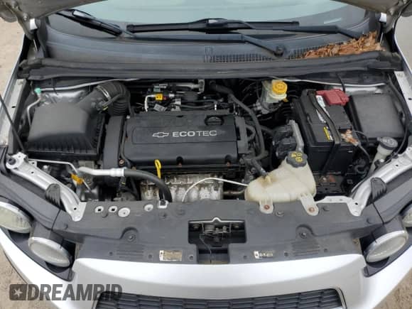 2012 Chevrolet Sonic LS with VIN 1G1JB6SH8C4111471, listed as a Copart auction lot 69838304 with Not provided miles and Salvage title. Bid and sale history available at DreamBid. Image 11.