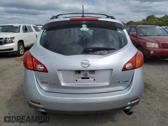 2009 Nissan Murano S z VIN JN8AZ18W99W104509, wystawiony jako Copart lot #80394365 z przebiegiem Nie podano mil oraz Czysty tytuł • Clean title. Historia ofert i sprzedaży dostępna na DreamBid. Obrazek 6.