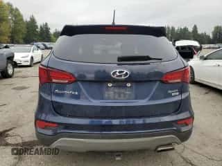 2018 Hyundai Santa Fe 2.4L with VIN 5XYZTDLB4JG571442, listed as a Copart auction lot 85310915 with 129,159 mi miles and Salvage title. Bid and sale history available at DreamBid. Image 6.