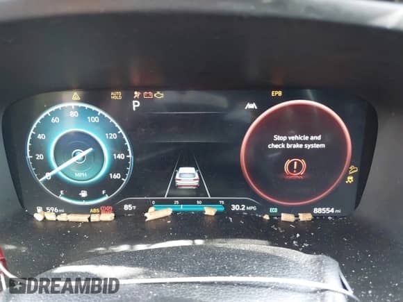 2022 Hyundai Santa Fe Limited with VIN KM8S5DA11NU016356, listed as a IAAI auction lot 42263808 with 88,554 mi miles and . Bid and sale history available at DreamBid. Image 7.