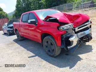 2020 Chevrolet Silverado 1500 LT with VIN 3GCUYDED4LG383292, listed as a IAAI auction lot 42589370 with 78,428 mi miles and . Bid and sale history available at DreamBid. Image 1.