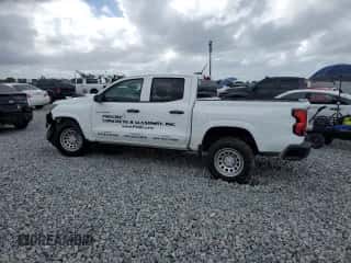 2024 Chevrolet Colorado 2WD Work Truck с VIN 1GCGSBEC2R1268031, выставлен на аукционе Copart как лот 81413385 с пробегом 34 413 миль миль и Списание • Salvage title. История ставок и продаж доступна на DreamBid. Изображение 2.
