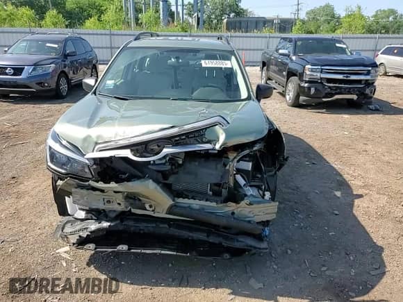 2021 Subaru Forester with VIN JF2SKADC5MH572400, listed as a Copart auction lot 61958885 with 44,739 mi miles and Salvage title. Bid and sale history available at DreamBid. Image 15.