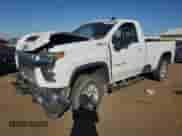 2023 Chevrolet Silverado 2500HD с VIN 1GC3YNEY0PF104870, выставлен на аукционе Copart как лот 77604894 с пробегом 49 877 миль миль и Списание • Salvage title. История ставок и продаж доступна на DreamBid. Изображение 1.